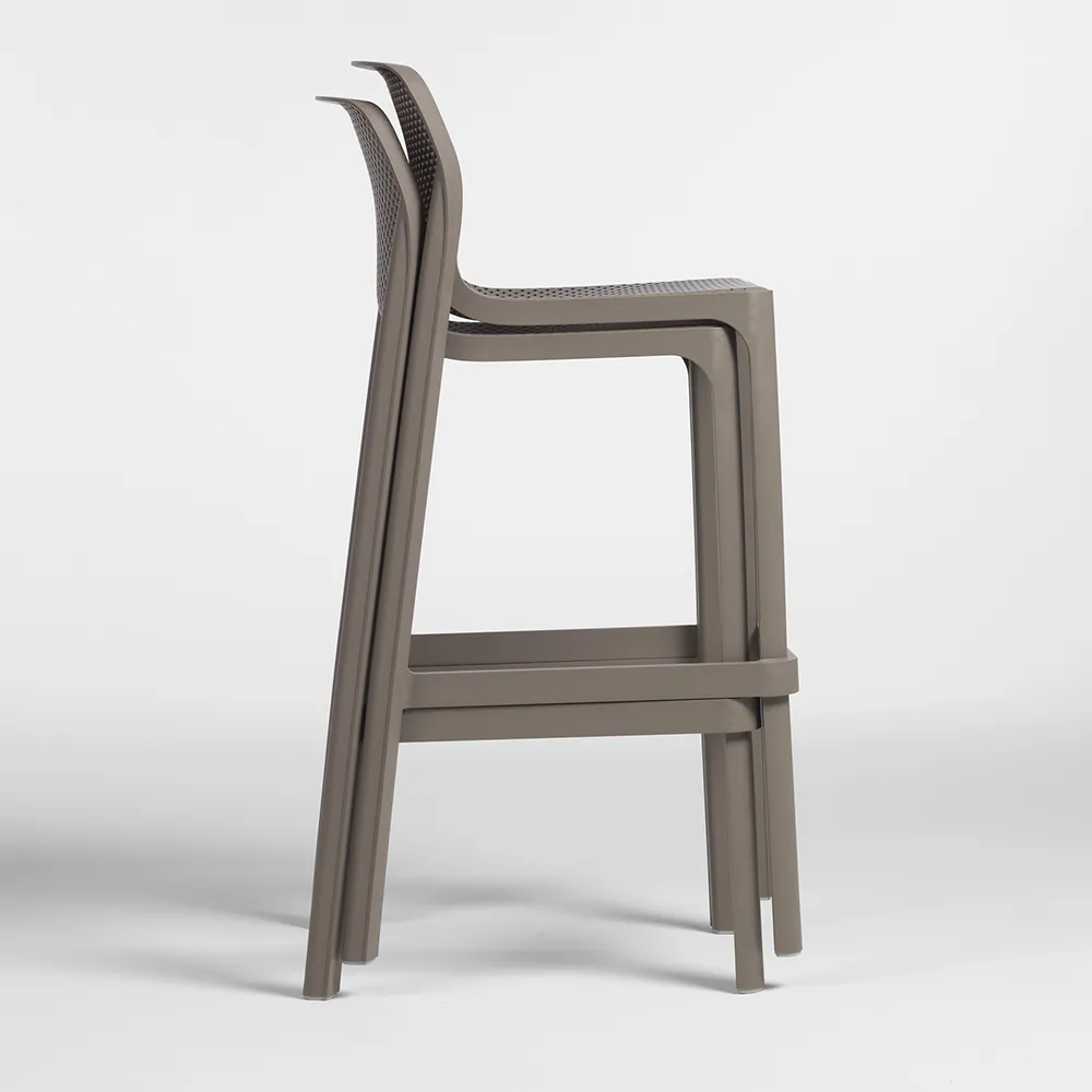 Netz-Barhocker Senape