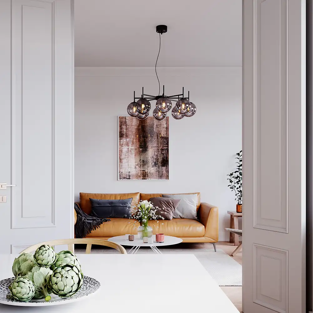 Boyle Deckenleuchte rauchgrau