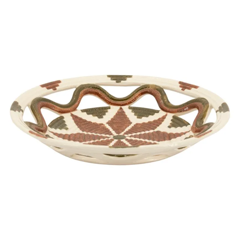 Vloom Schale 29,5x29,5x6,8 cm Steingut Multicolour
