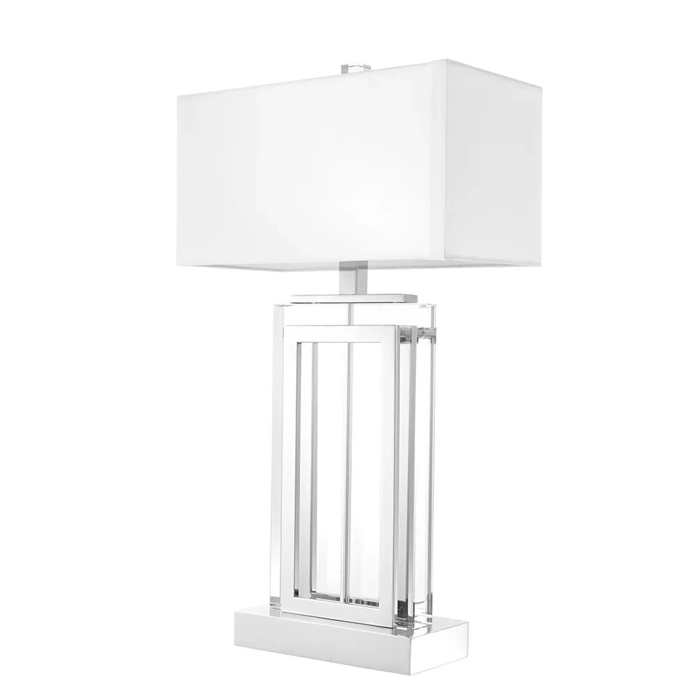 Tischlampe Arlington Crystal Nickel