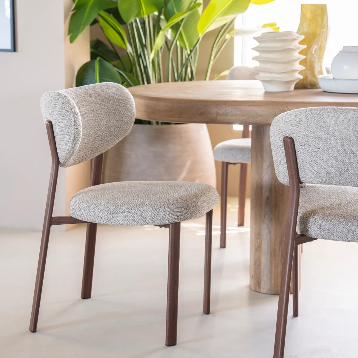 Esszimmerstuhl Sedia Brown
