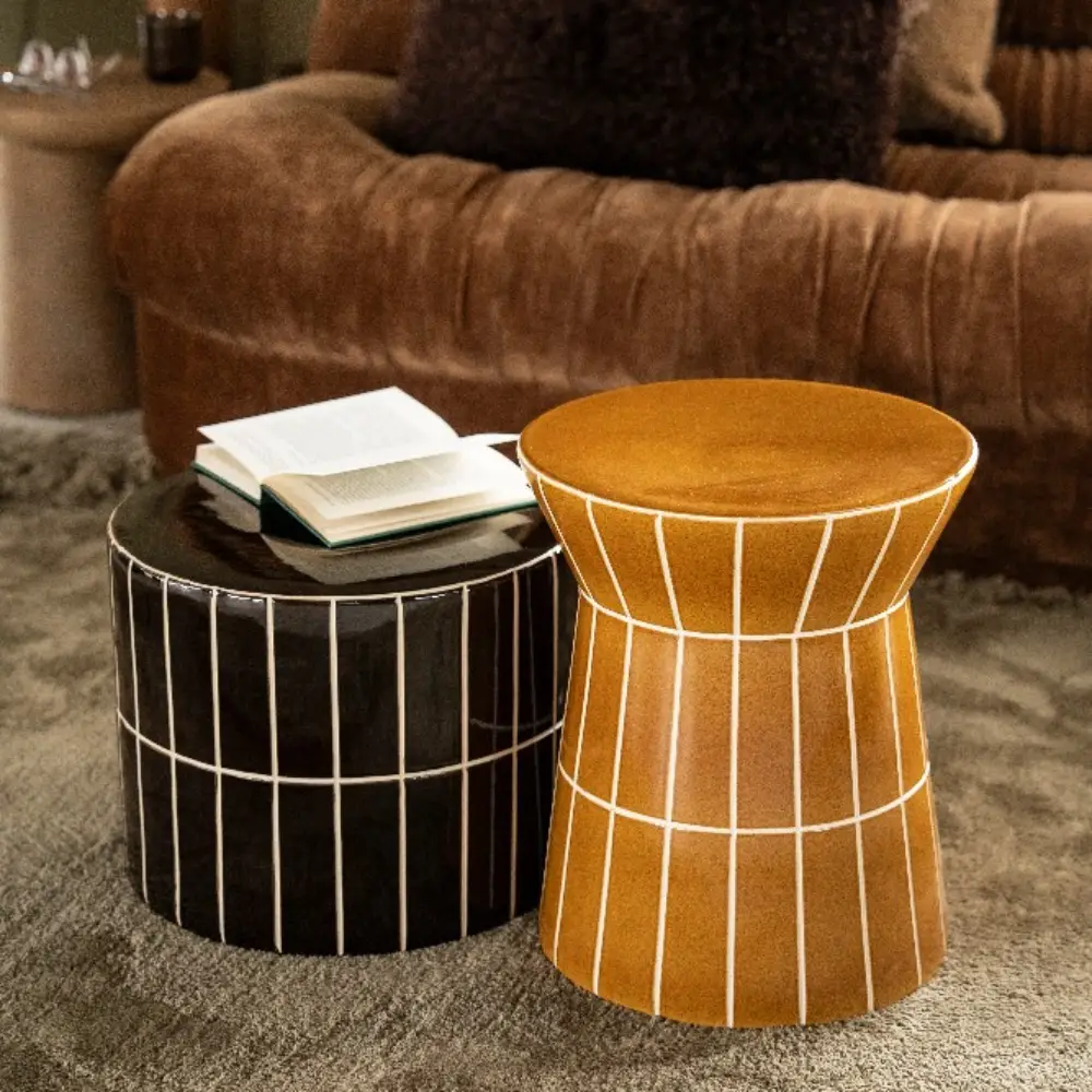 TileTastic 1  Couchtisch- brown 42x42x34 cm