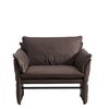 Harlem Sessel in Leder-Espresso