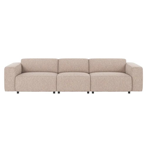 Willard Sofa 4-Sitzer Stoff Alice hellbeige