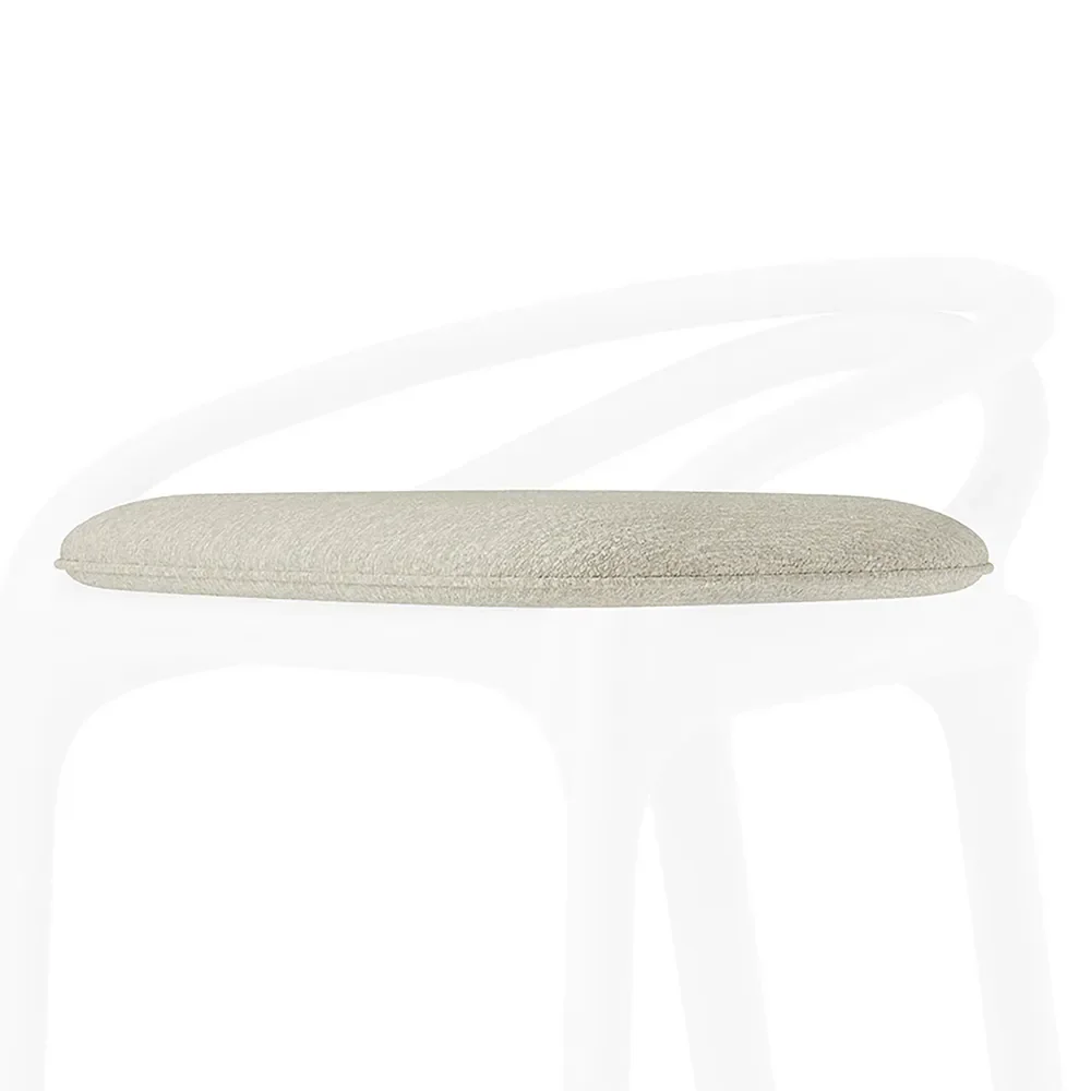 Aleta Barstuhlkissen - Beige Bouclé