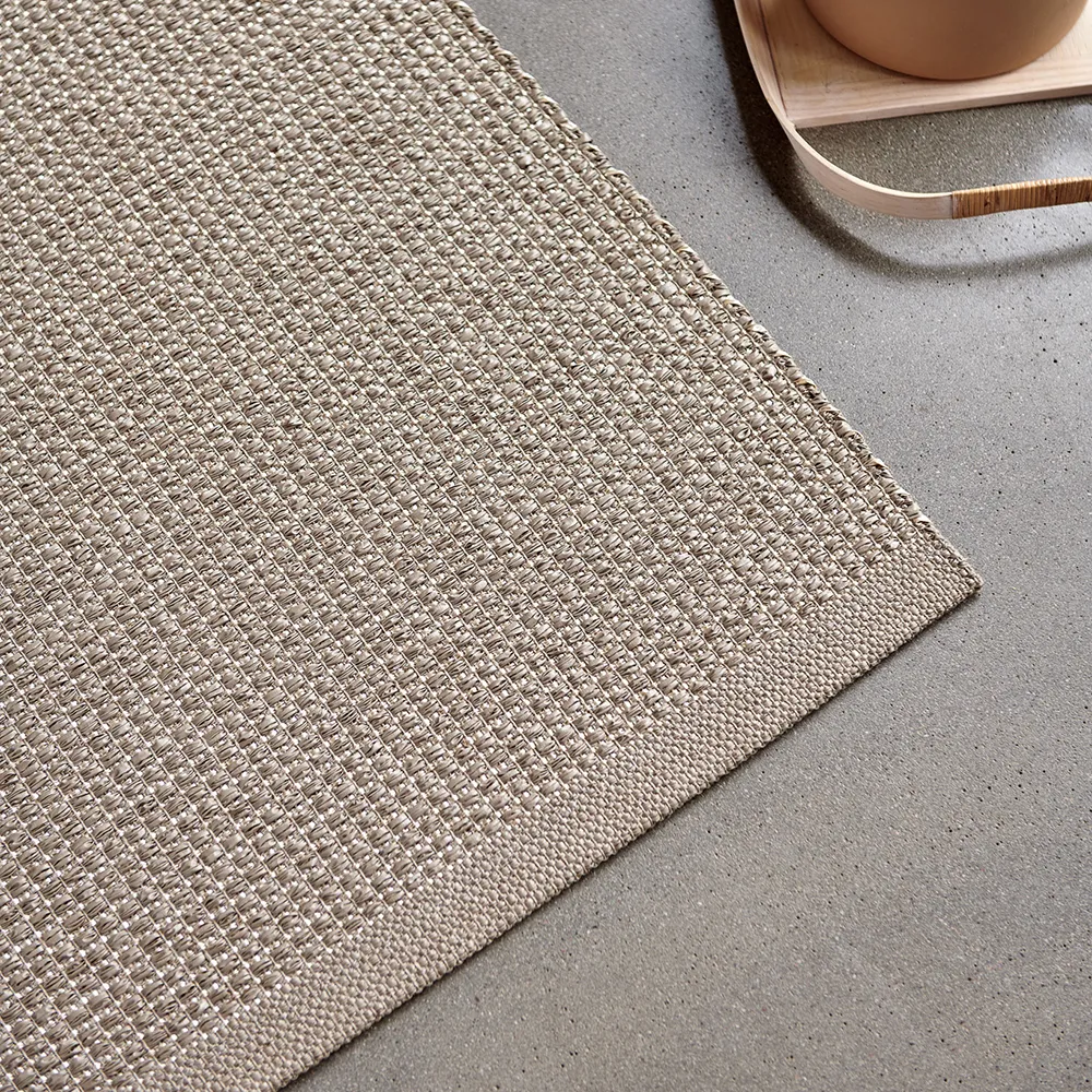 Emm teppich 70 x 120 cm Potato/Beige Metallic