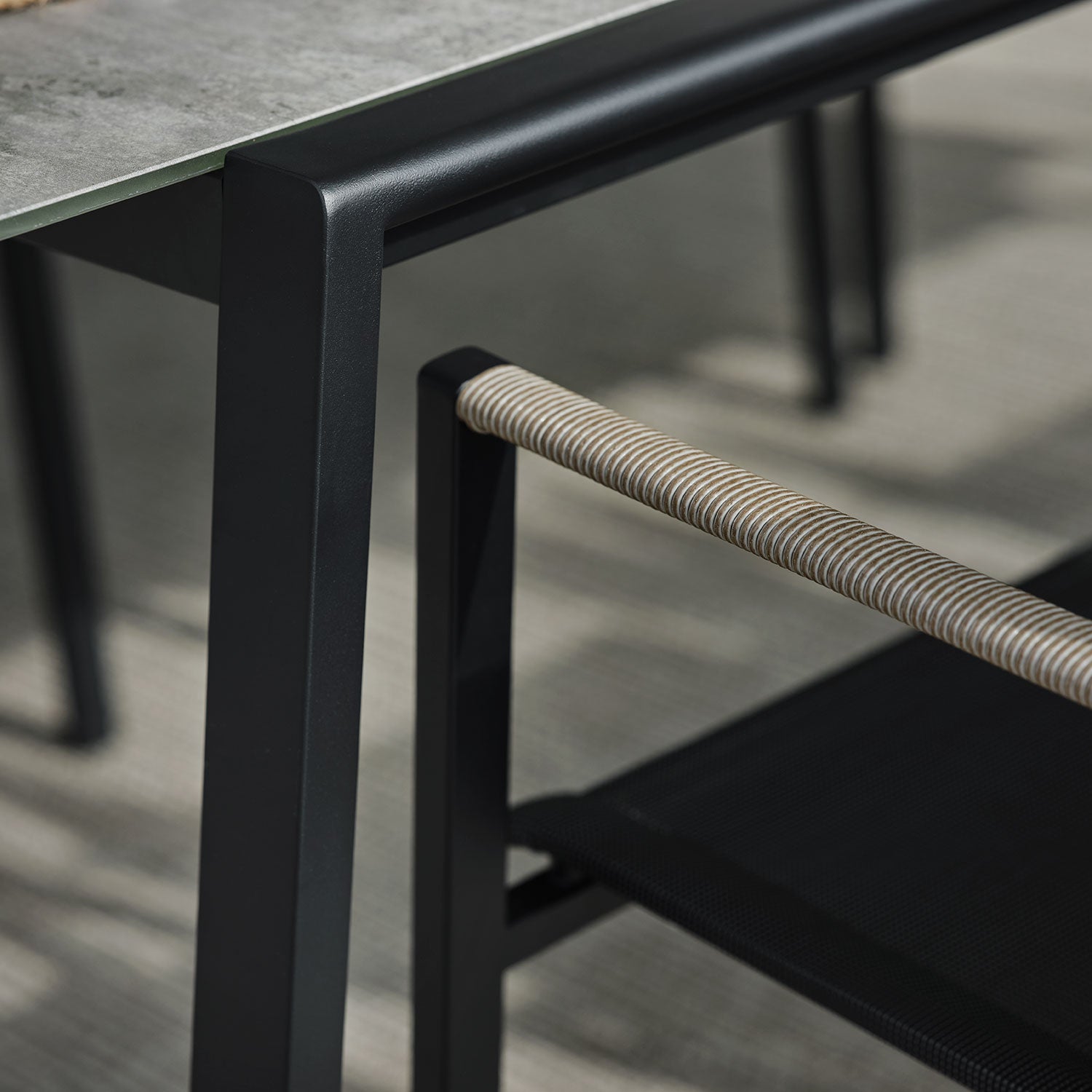 Lyra Esstisch 100x220 cm mit Glas