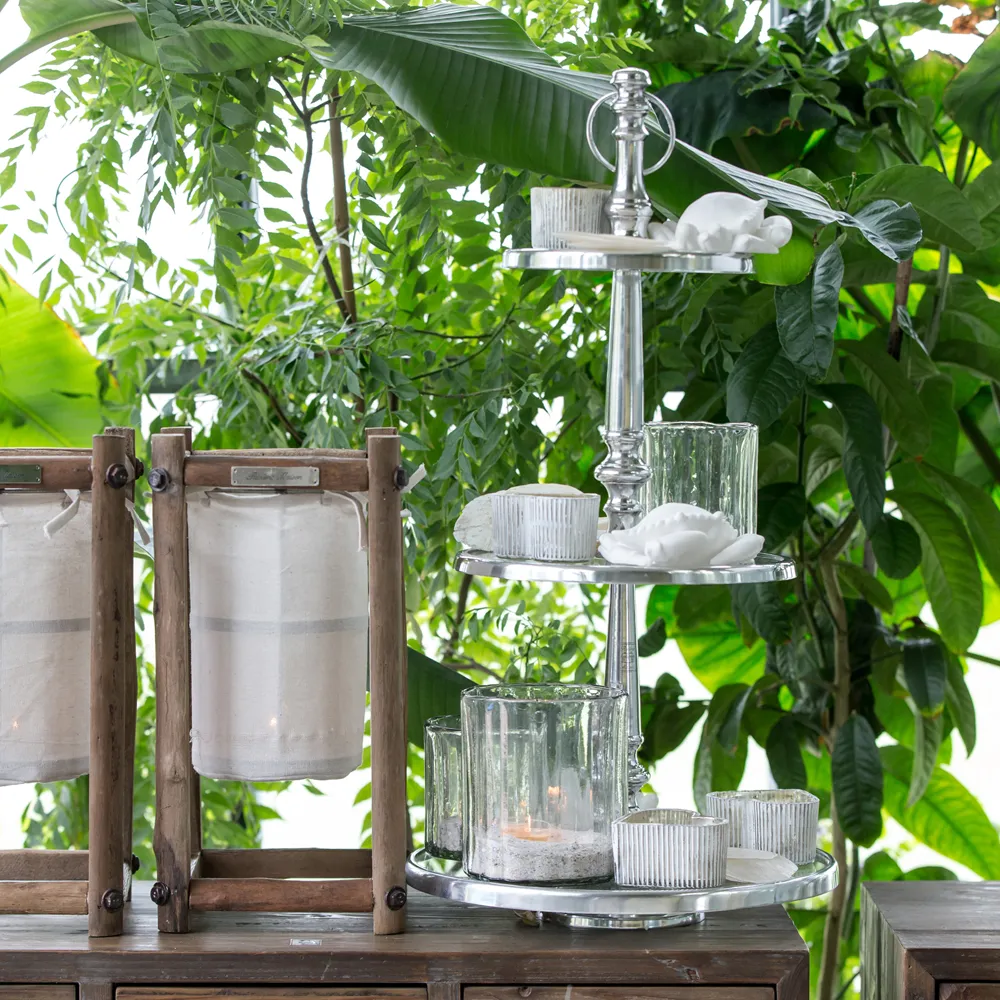  Berkeley-Kuchenform aus Glas – 3 Etagen