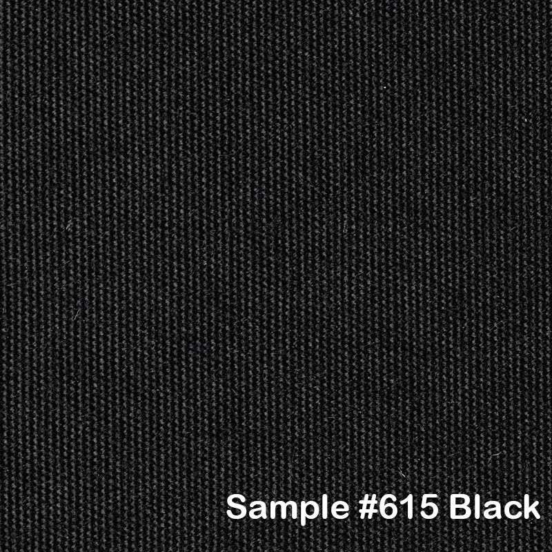 Teakholz-Sonnenschirm 350 cm Kat.5 615 Schwarz