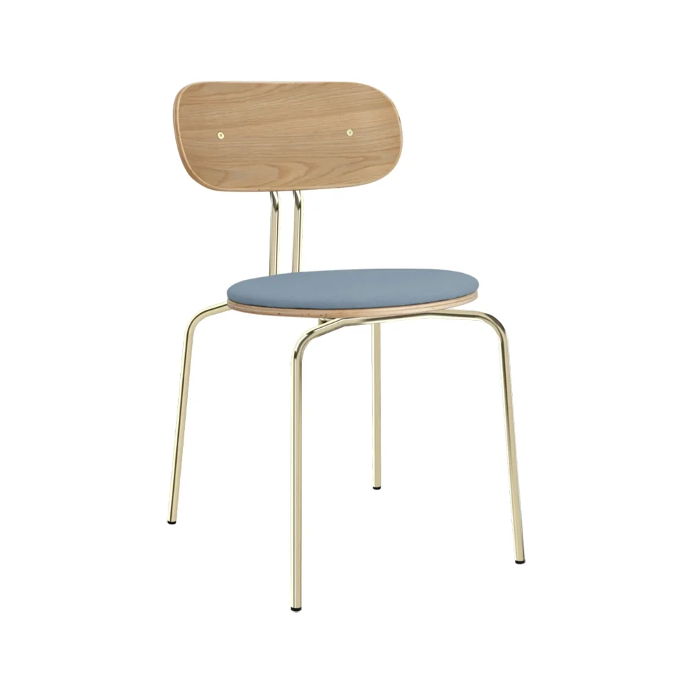 Curious Esszimmerstuhl Eiche/Messing Bright Skies
