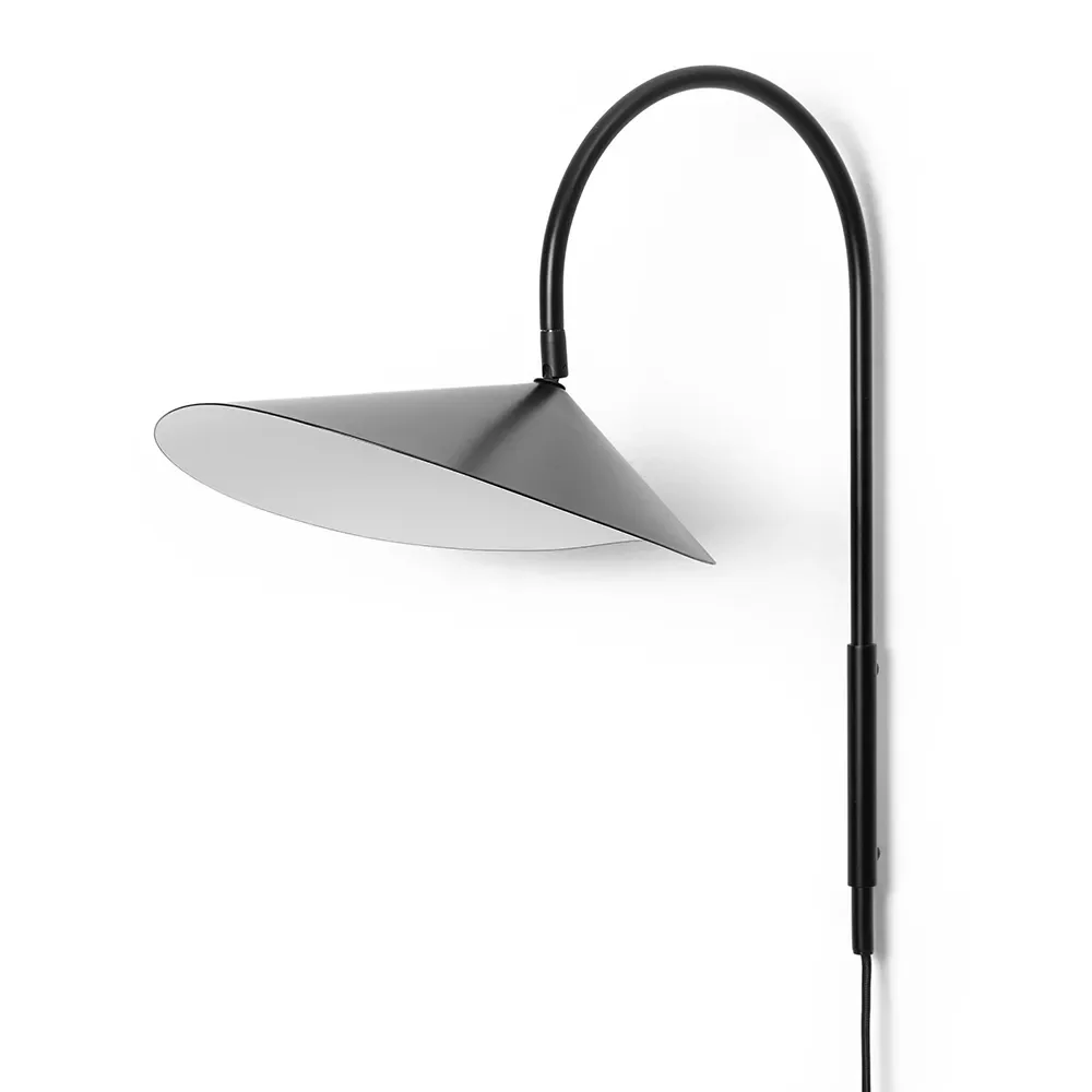 Arum Swivel Wandleuchte - Black