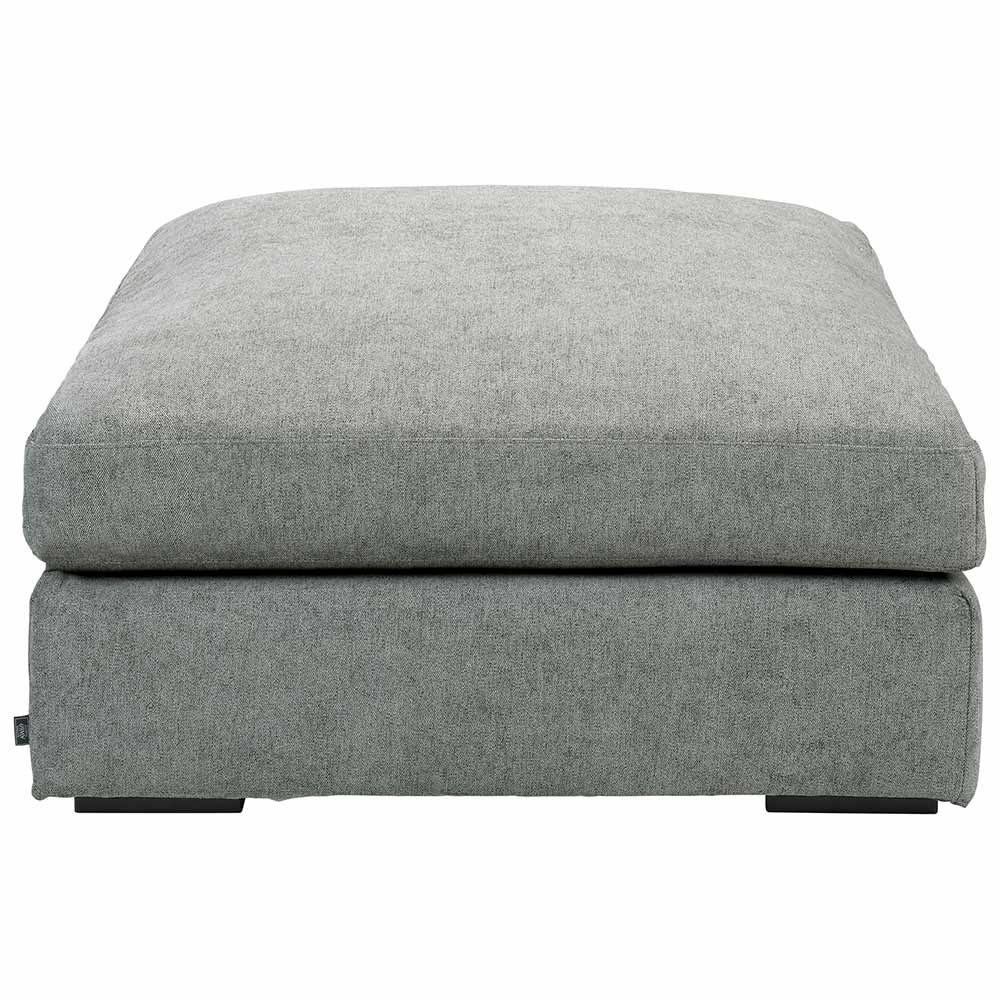 Upholstery Tulum Fußhocker True Grey