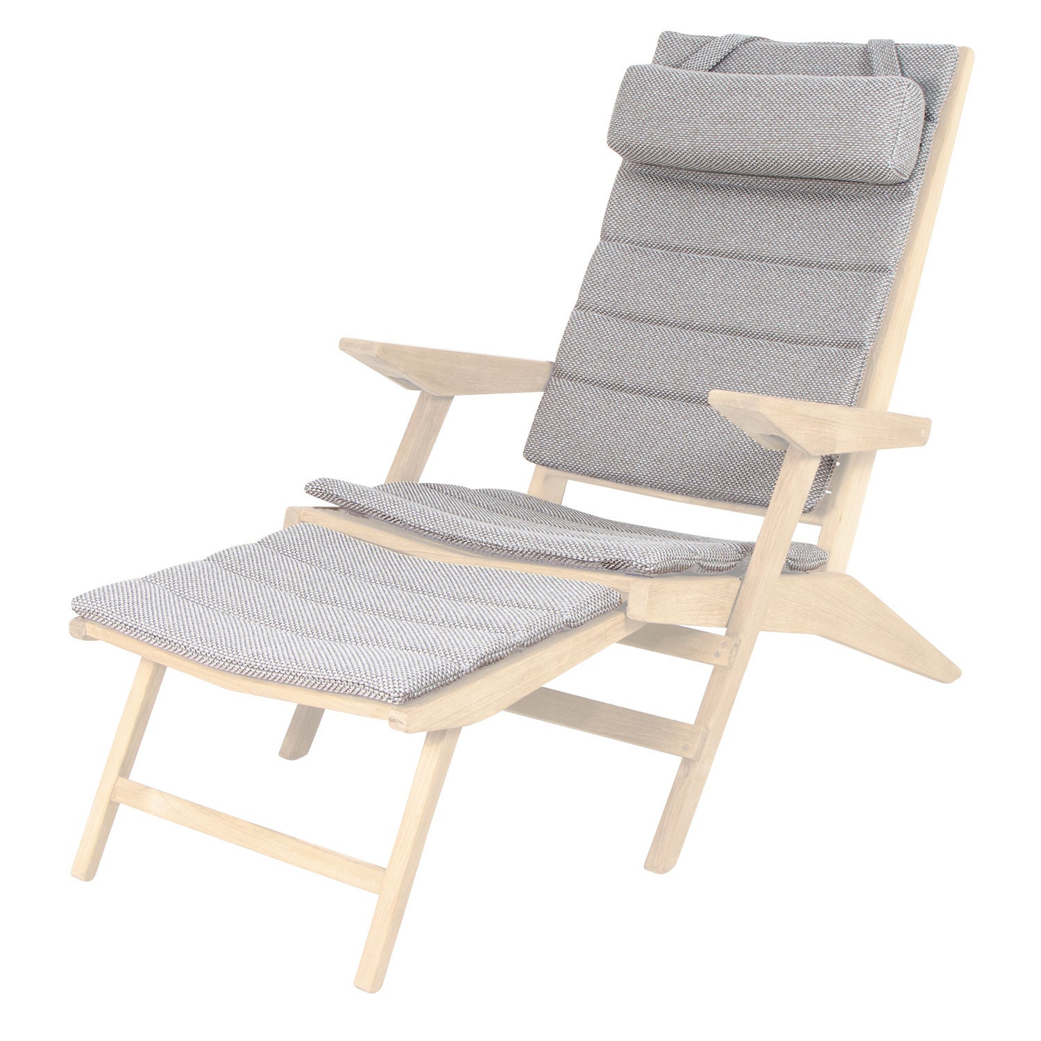 Flip Deck Chair Kissen Dunkelgrau, Focus 