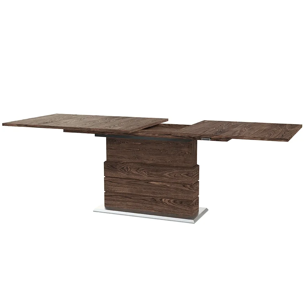 Sm30 Esstisch 100X200-280 Cm Natur geölt Nussbaum 