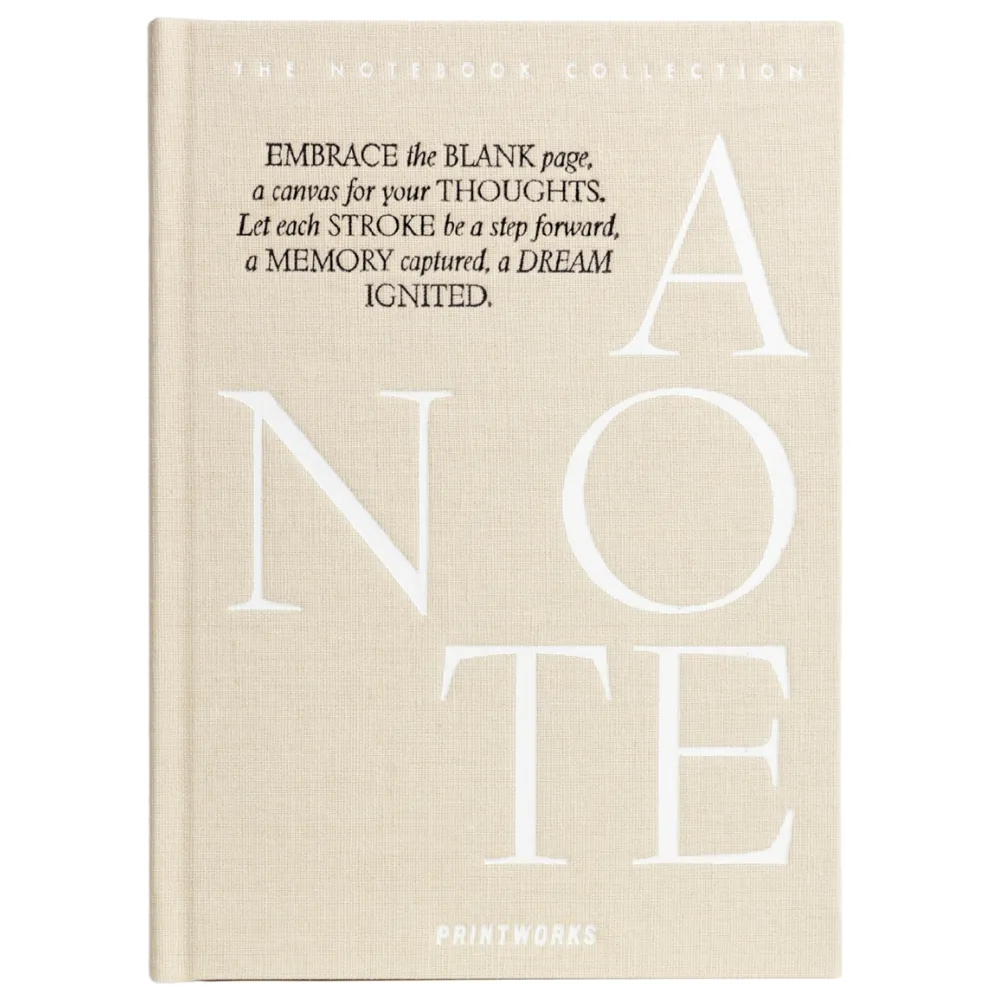 Notizbuch – Just a Note, Beige
