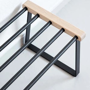 Cora Schuhregal 59 cm Eiche weiß geölt
