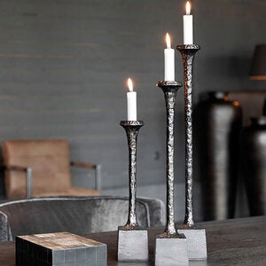 Candela Kerzenständer 3er Set antike Bronze
