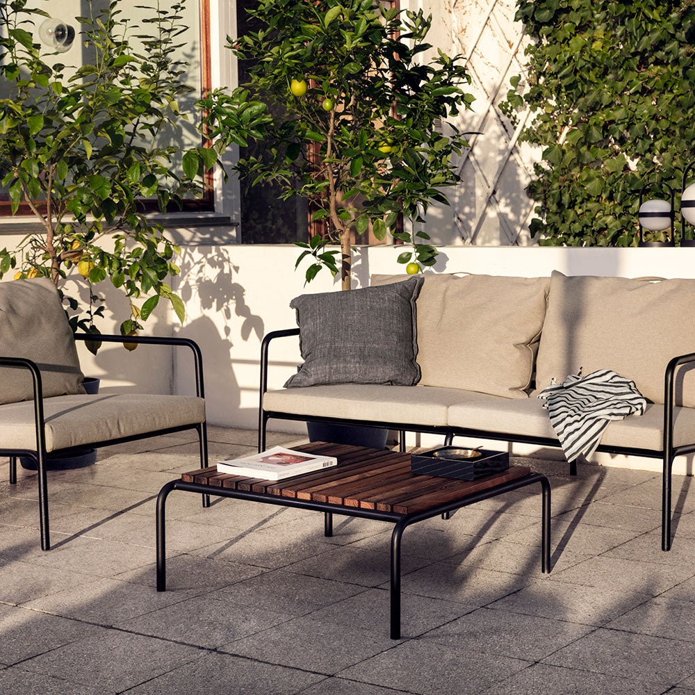 Avon Lounge Tisch 81x81 cm Esche