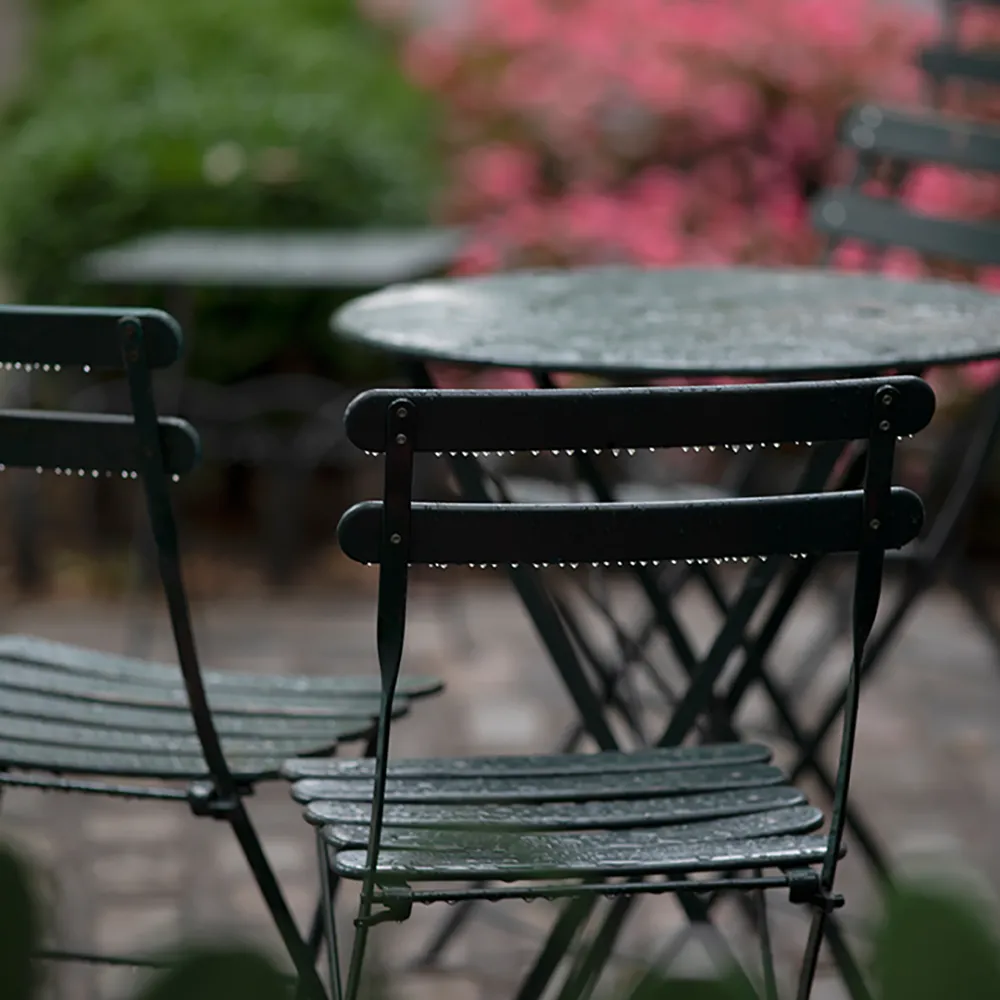 Bistro tisch 60 cm Anthracite