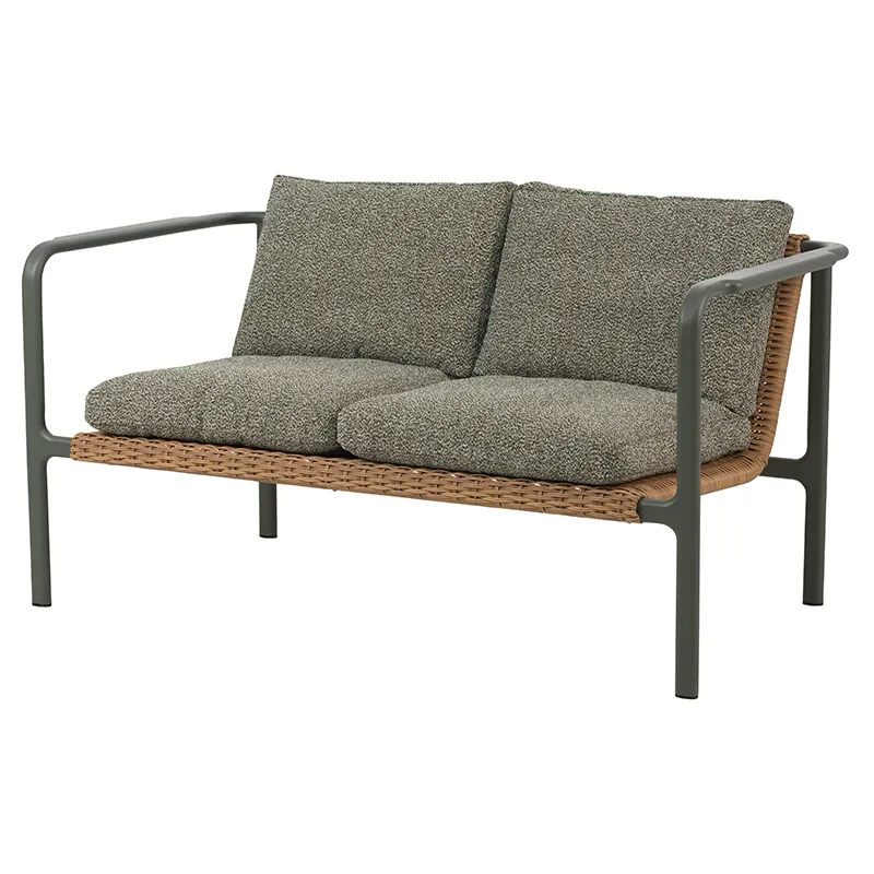 Motty 2-Sitzer-sofa     Nordic green / Teddy Verde