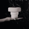 Mundgeblasene Tragbare Dimmbare LED-Tischlampe Ripple
