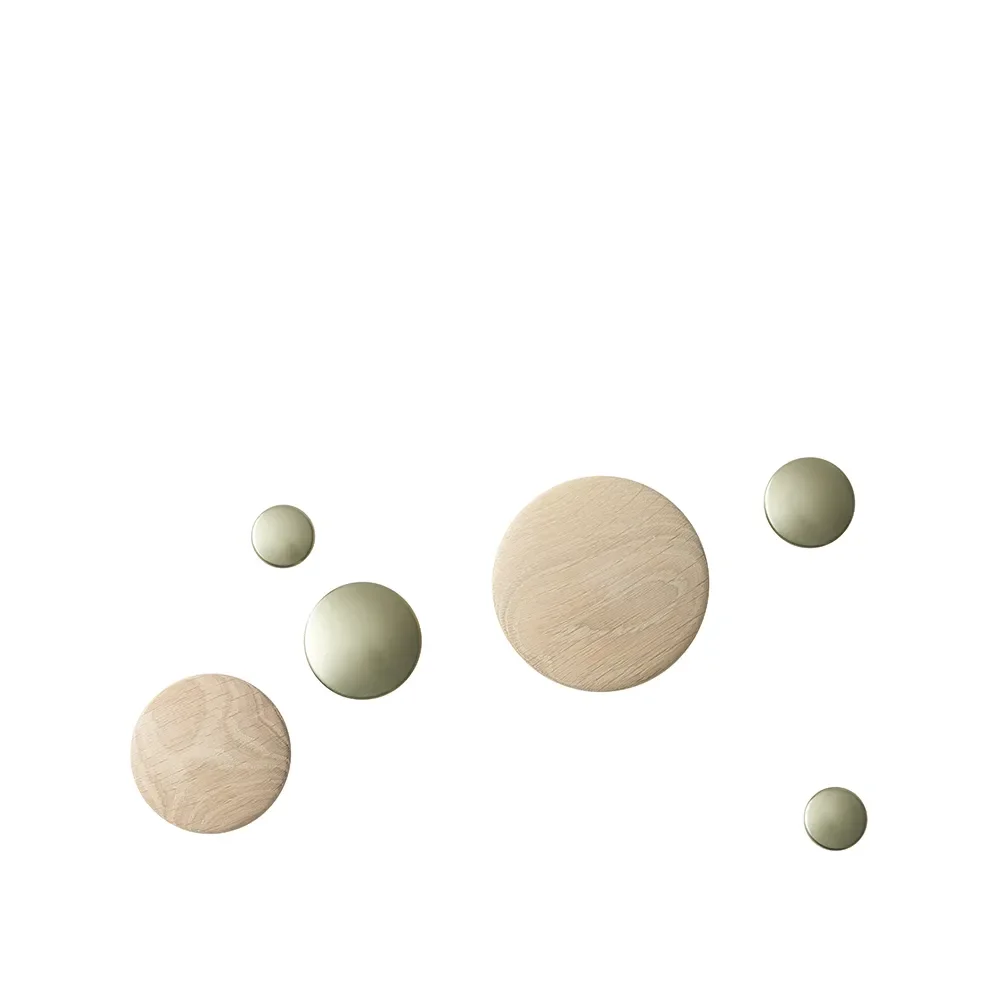 Dots Wood Ø9 cm - Oak