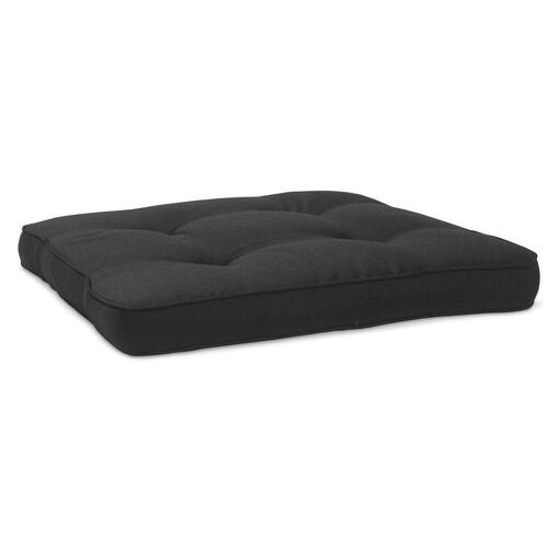 Sitzkissen 49x53 cm Schwarzes Polyester
