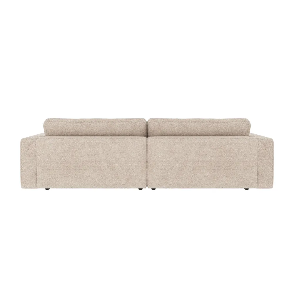Duncan Sofa 3-Sitzer Stoff Robin hellgrau