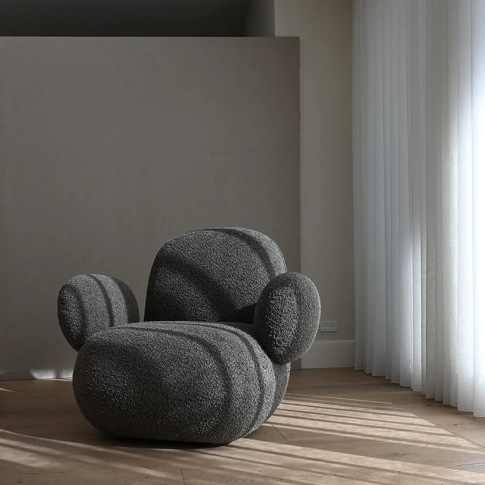 Toe Sessel Flat - Tiefes Taupe