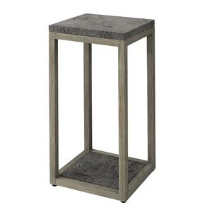Torre Pedestal 70 cm Teak/Lavastein