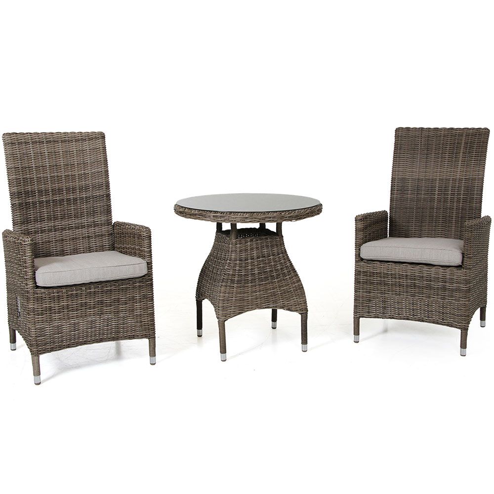 Ninja Tisch 70 cm Rustikal Kunststoff Rattan