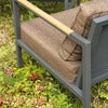 Cap Ecksofa Groß Anthracite / Brown 