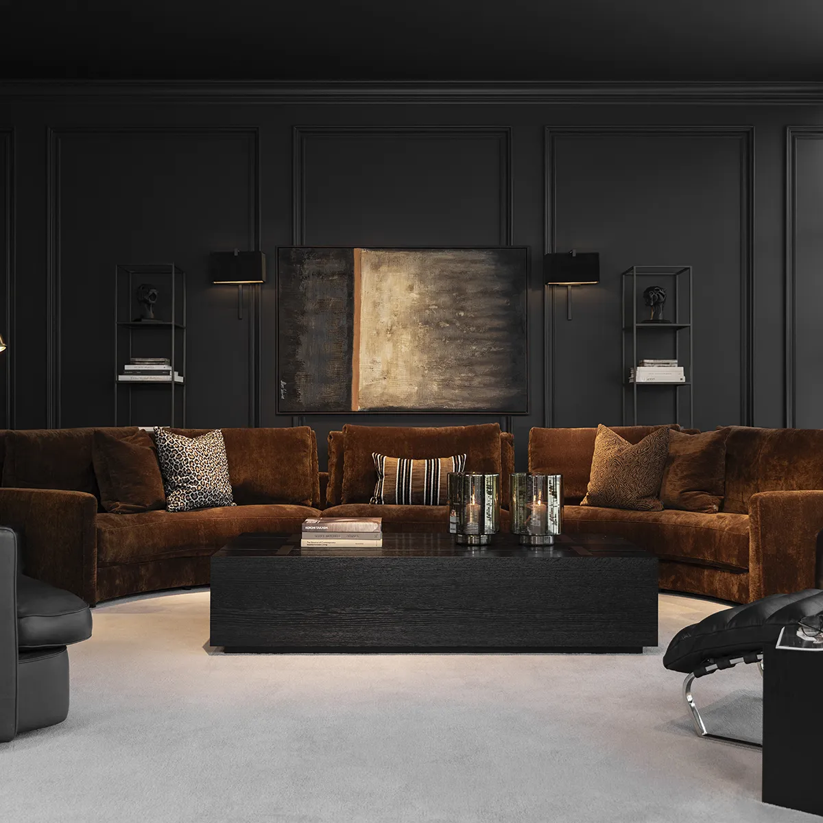 Metallregal Cedes Anodic brown