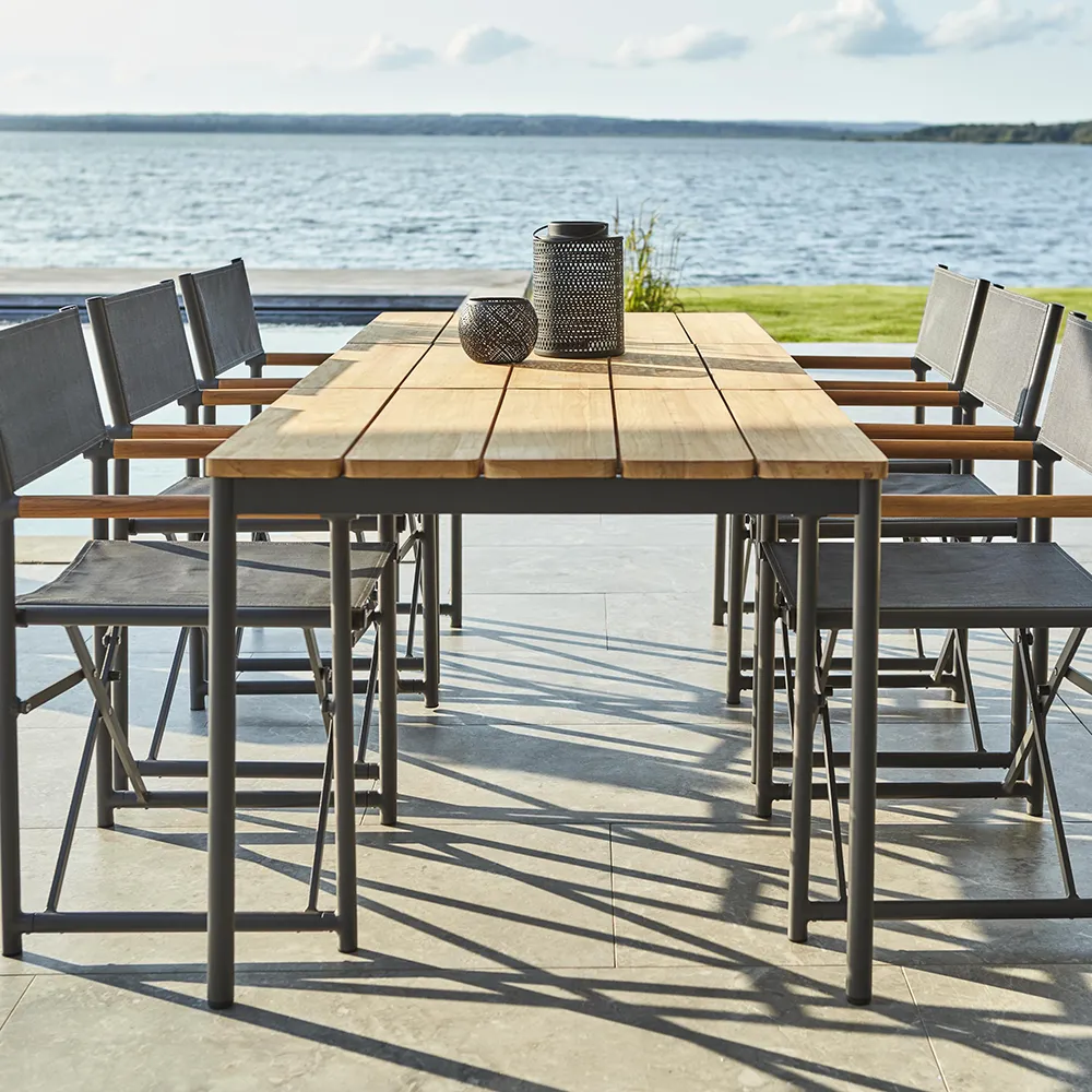 Zand Esszimmerstuhl teak/anthrazit