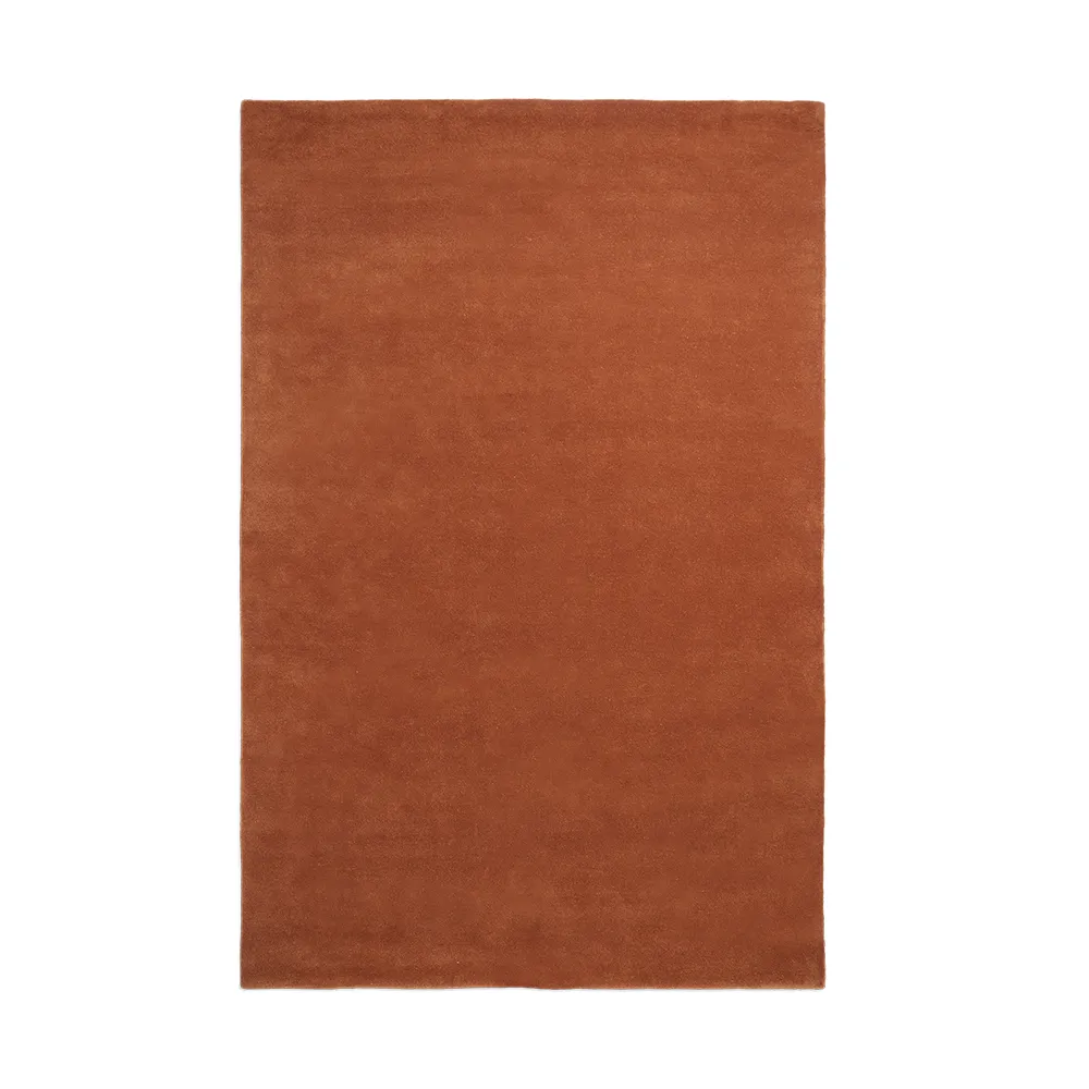Ferm Living, Stille Tufted Rug - 200 x 300 - Red Brown
