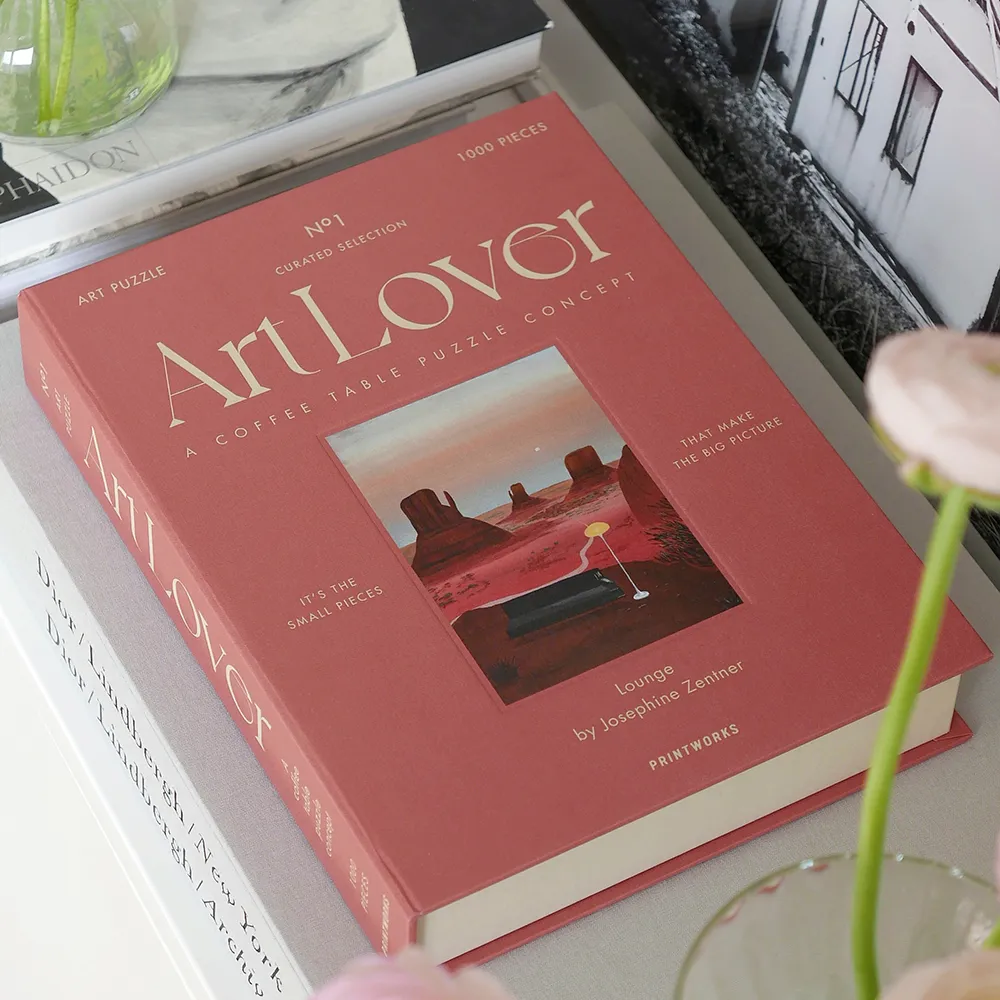  Art Lover Buchpuzzle-Lounge, 1000 Teile