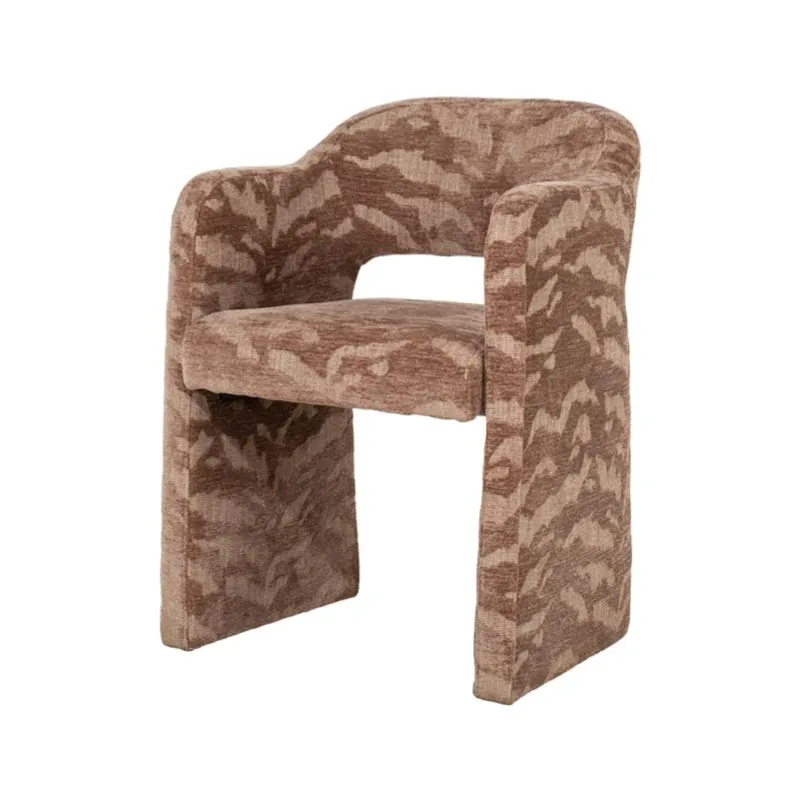 Salon 58,5x57x79,5 cm Metall, Schaumstoff & Stoff Rosa