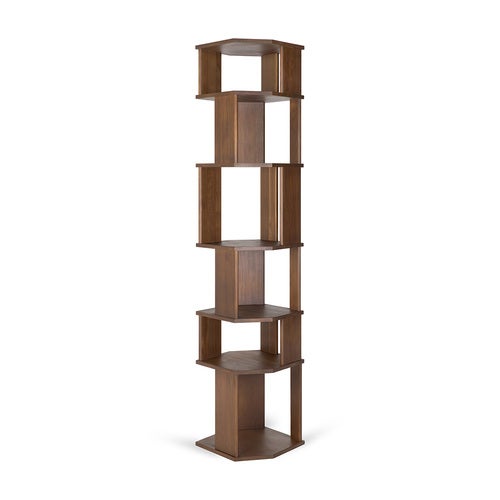 Stairs regal Teakholz lackiert 45x46x204 cm
