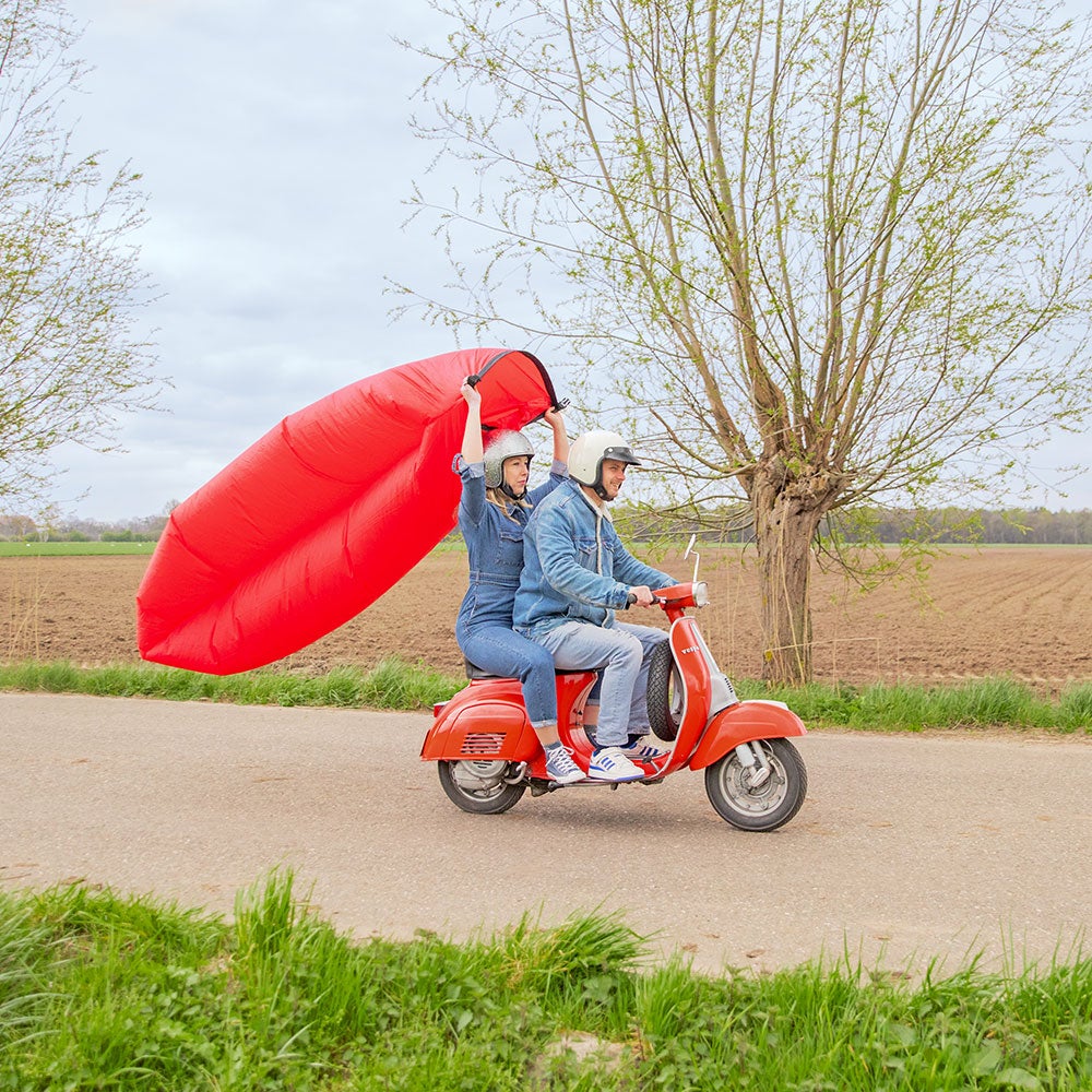 Lamzac aufblasbare Liege himmelblau