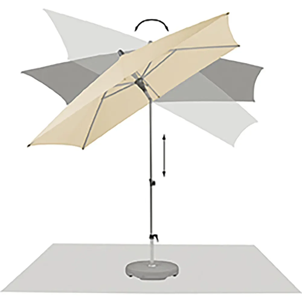 Alu-smart sonnenschrim 250x200 cm kat.5 686 urban clay