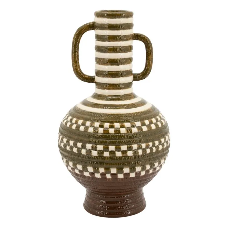 Vloom 2 Vase 21x21x36,7 cm Steingut Multicolour