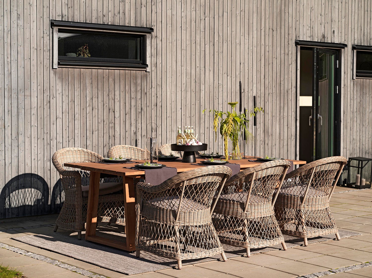 Laurion Esstisch 100x230 cm Teak natur