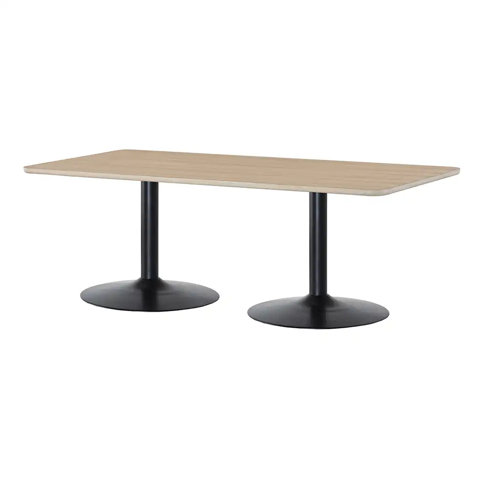 Davis Esstisch 100x210 cm Eiche weiß geölt