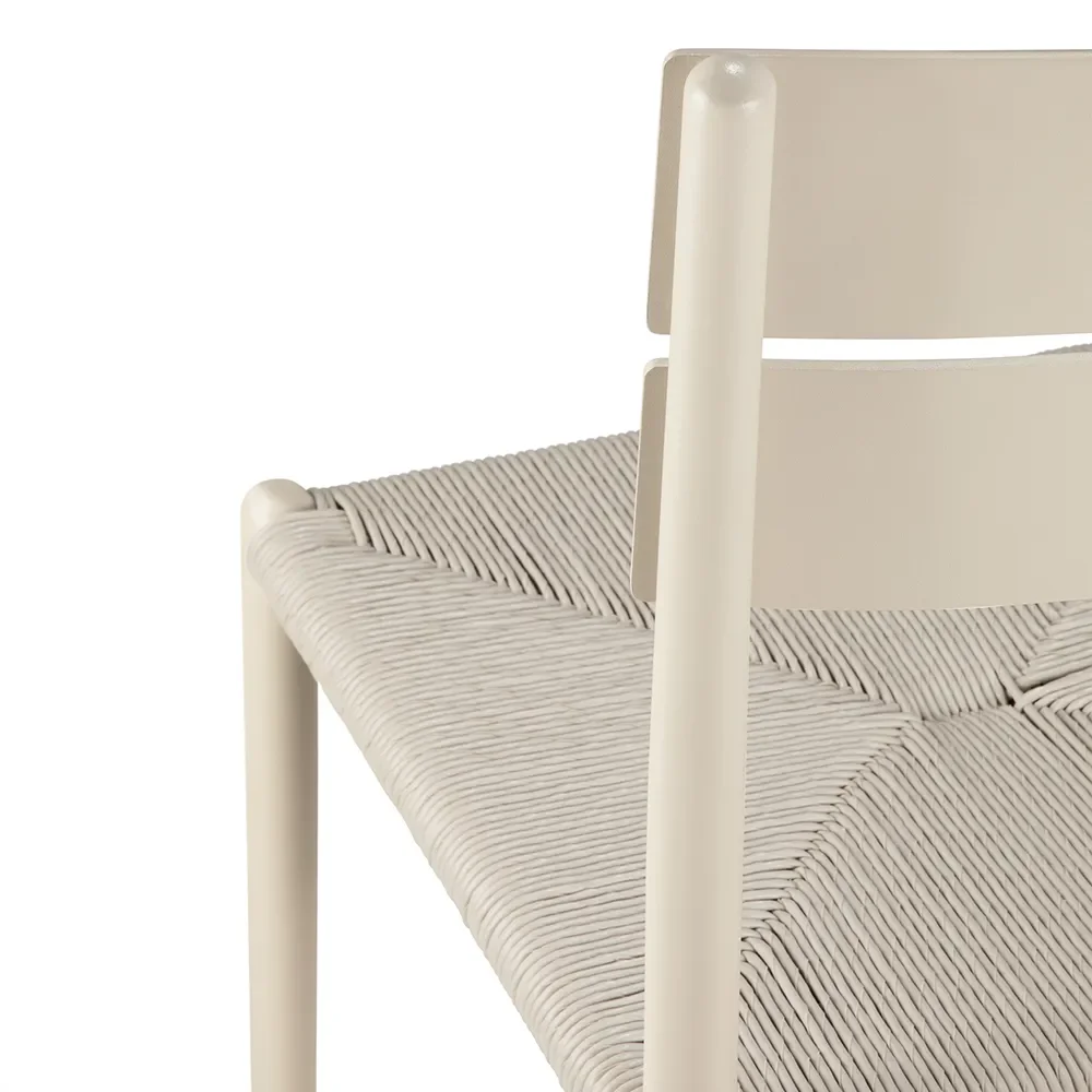 Elin Outdoor-Essstuhl sand