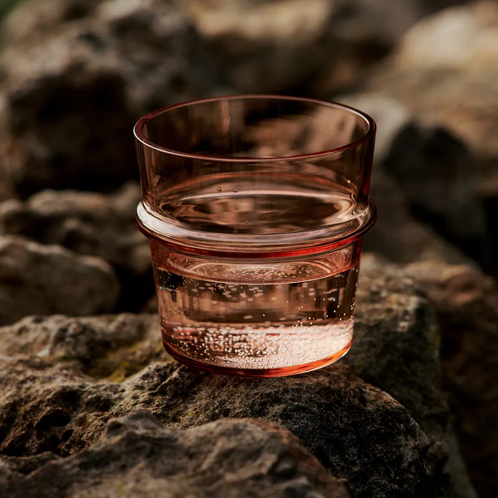 Boya Niedriges Trinkglas 2er-Pack - Mauve