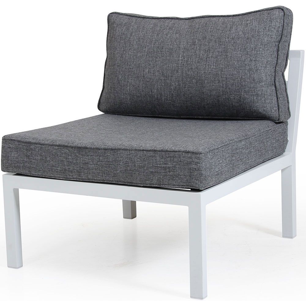 Weldon-Mittelteil weiß/grau