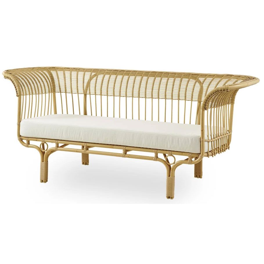  Belladonna-Sofa, poliertes natürliches 