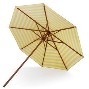 Messina Sonnenschirm Ø300 Lemon/Sand Stripe