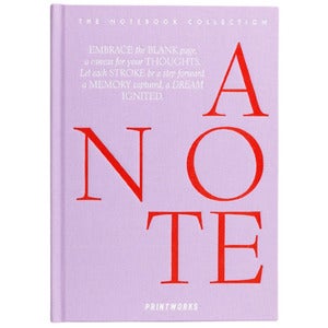 Notizbuch – Nur eine Notiz, Lila