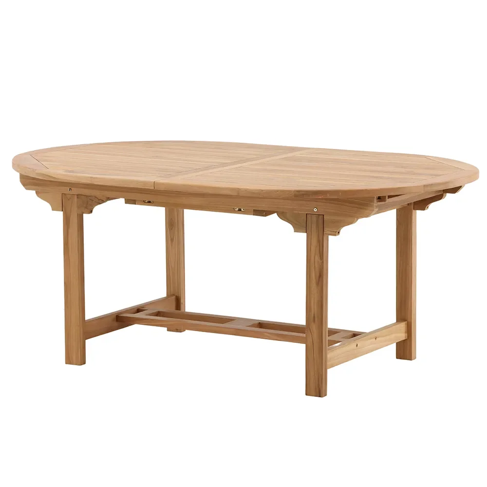 Kenia Esstisch 120x180-240 cm Teak